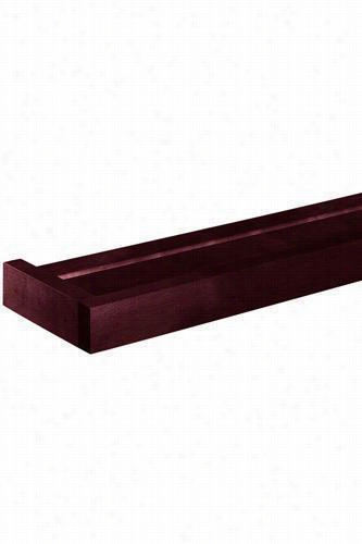 Euro Floating Wall Shoal - 36""w, Crimson Red