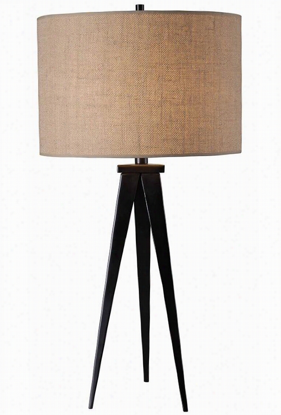 Foster Table Lamp - 29""hx15&qot;"wx15""d, Bronze