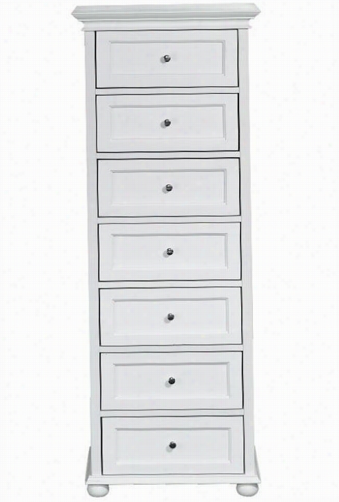 Hampton Bay Seven-drawer Chest - 7-drawer, White