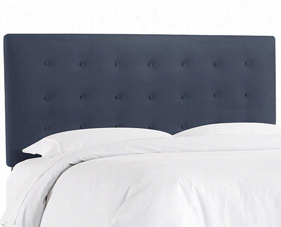 Harriso N Upholstered Headboard - King, Pemier Lazuli