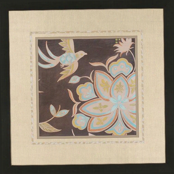 Heirloim Floral Wall Art I - Ii, Brown