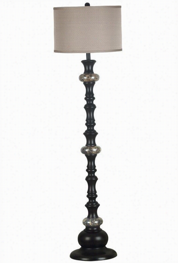 Hobart Floor Lamp - 59 ""h, Oil Rubbed Bronze