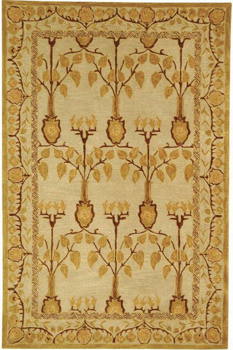 Karaman Area Rug - 5'x8', Ivory