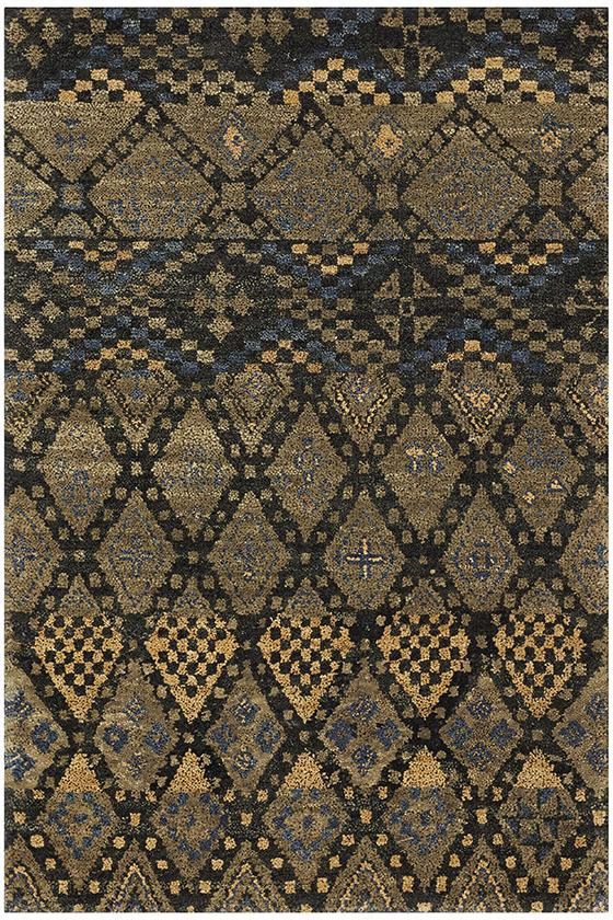 Kasbah Area Rug - 10'x14', Charcoal Gray