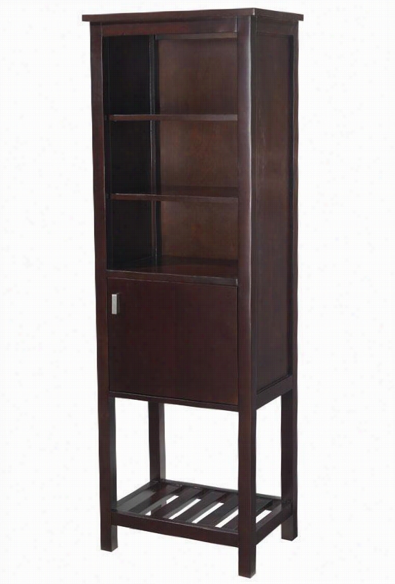 Lexi Linenstorage Cabinet - 60&quor;"hx20""w, Fbown Wood