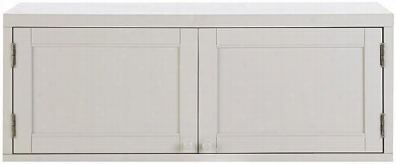 Martha Stewartl Iving Mudroomwide Upper Cabinet - 15""hx40""wx13""d, Picket Fence