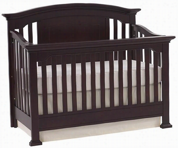 Medford Baby Crib - 48.25""hx60" ;"wx29.5 ""d,coffee Brown
