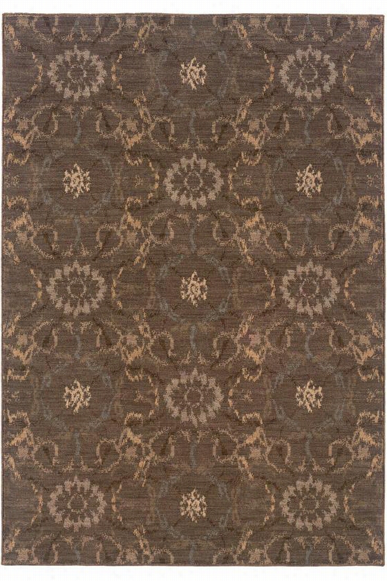 Payton Area Rug - 7'8""x10'10"", Brwon