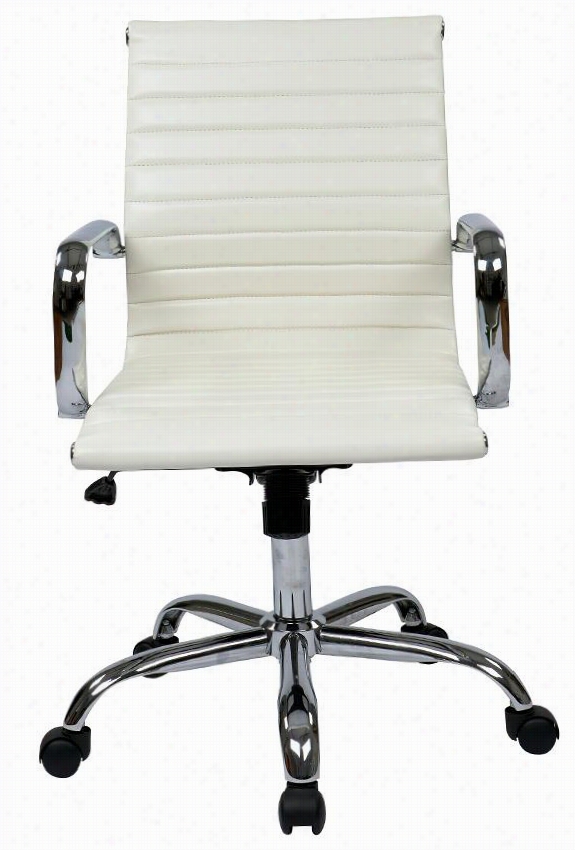 Reagan Ofice Chair - 36""hx22""wx23.75""d, White
