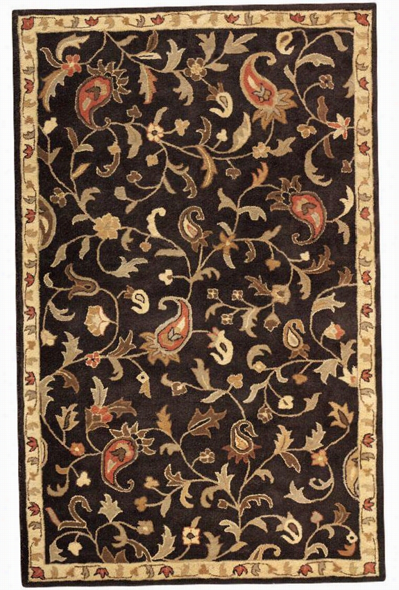 Stafford Area Rug - 9'x13', Balck