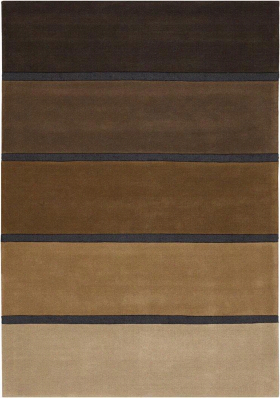 Tonal Rug - 2'6""x4'6"", Brown