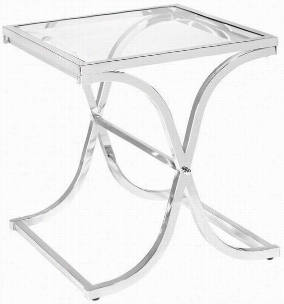 Vogue Take ~s End Table - End, Silver Chrome