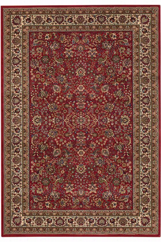 Westminster Rug - 8' Square, Red