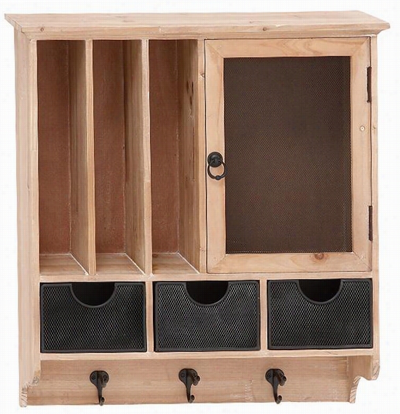 Alden Wall Cabinet - 23""hx1&9quot;"wx7""d, Ivo Ry