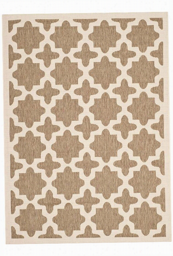 Byzantine Area Rug - 8'x11' , Brown