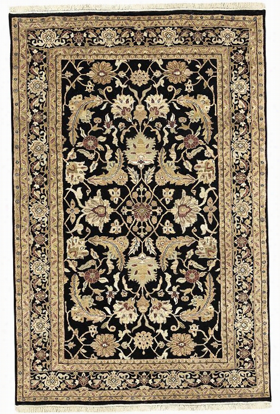 Fredrick Areea Rug - 8' Square, Black