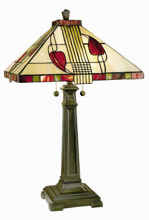 Henderson 26"" Table Lamp - 26h X 16""d, Broze