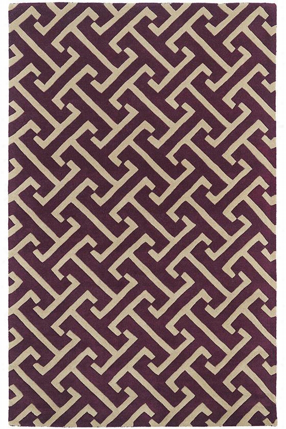 Ingrid Region Rug - 8x'11', Purple