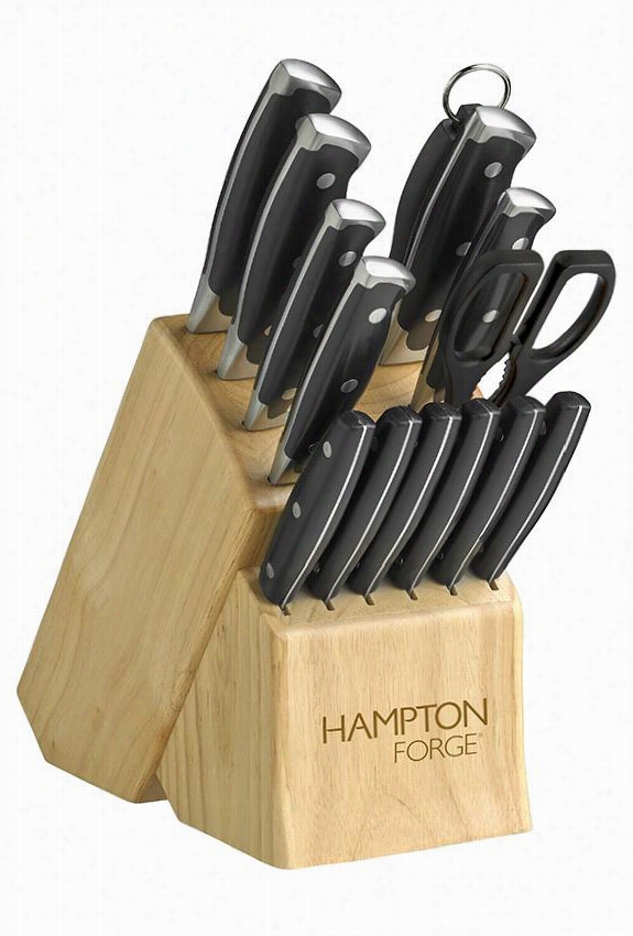 Madrid 15-piece Cutlery Set - 15-piece, Black