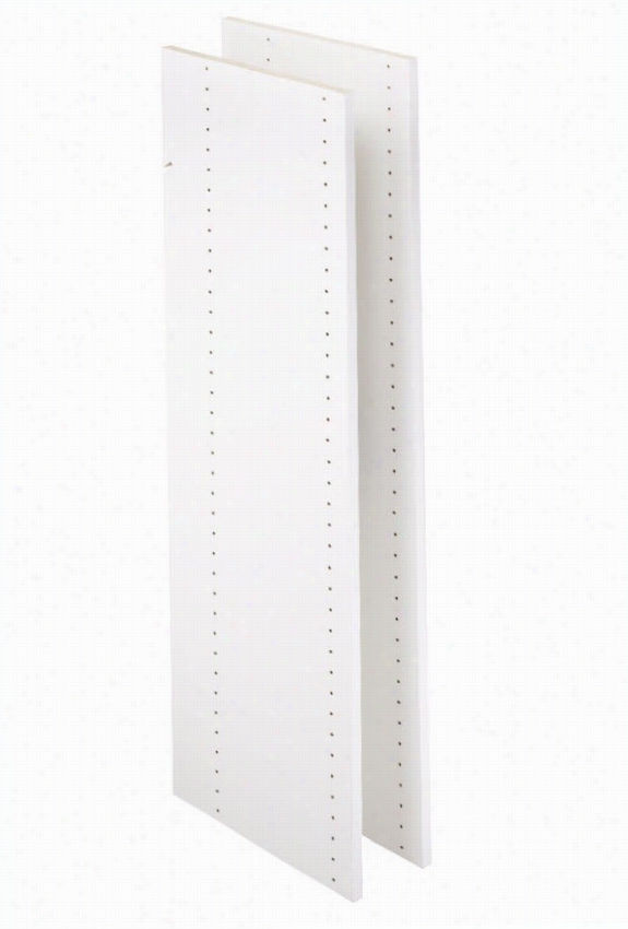 Maartha Stewart Living Hanging Closet Panels - 488"" Height, Classic White