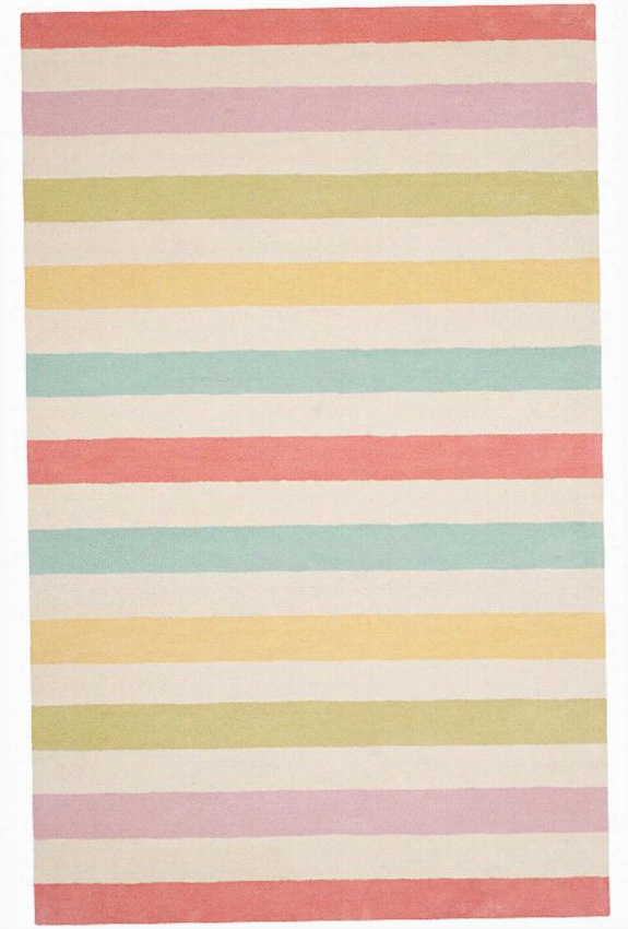 Martha Stewart Living Kids Circus Stripe Raea Rug - 8'x10',peony