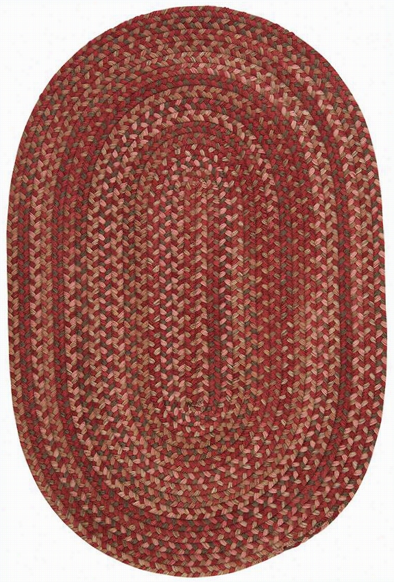 Newport Harobr Region Rug - 6'x9', Red