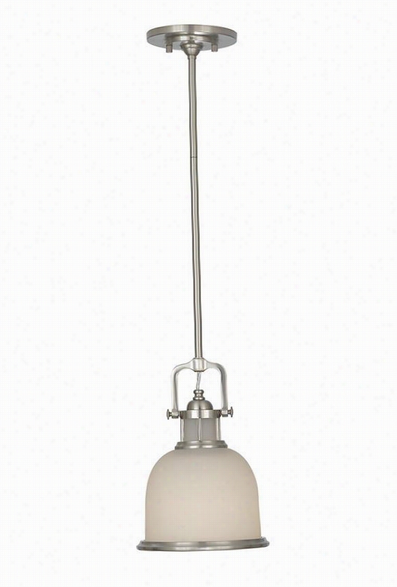 Parker Place Mini Pendant - 54.5&qht;"hx8&q Uot;"diameter, Grey Ste El