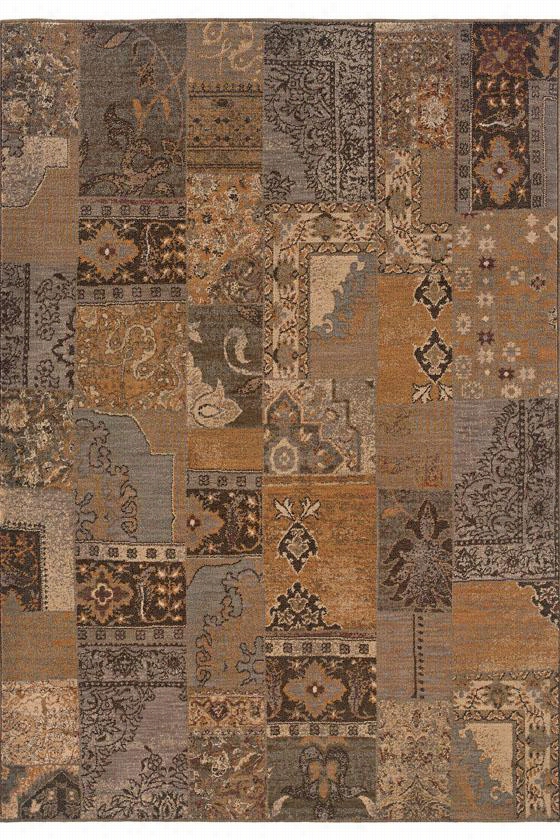 Restore Area Rug - 5'3""x7'6"",b Rown