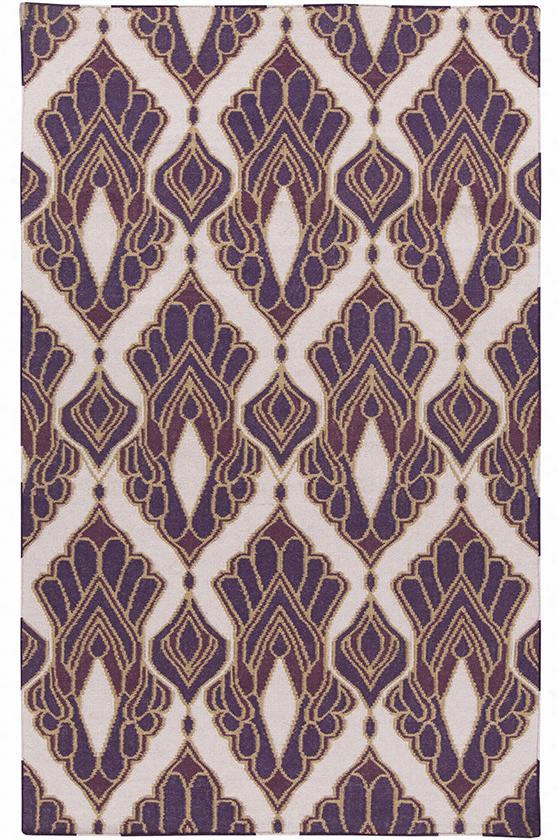 Susaa Aera Rug - 8'x11', Purple