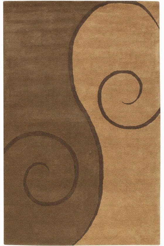 Swilr Rug - 9'9""x13'9&uqot;", Tan