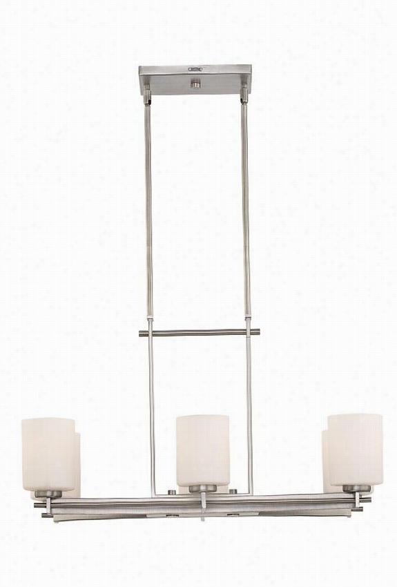 Truman 3-light Issland Chandelier - 3-light, Nickel