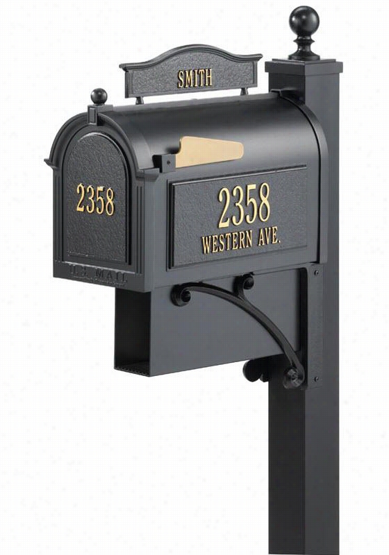 Ultimate Personalized Mailbo Xpackage - 60""hx10""wx24, Lack