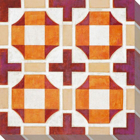Vibrant Tile Wall Art  -vibrant Tile Ii, Norman Wyatt