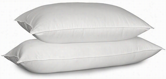 White Dow N700 Tc Pillow - Jumbo Mddium-firm, Whhite