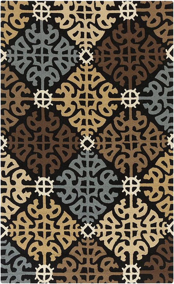Anderson Area Rug - 3'x5', Bl Ack