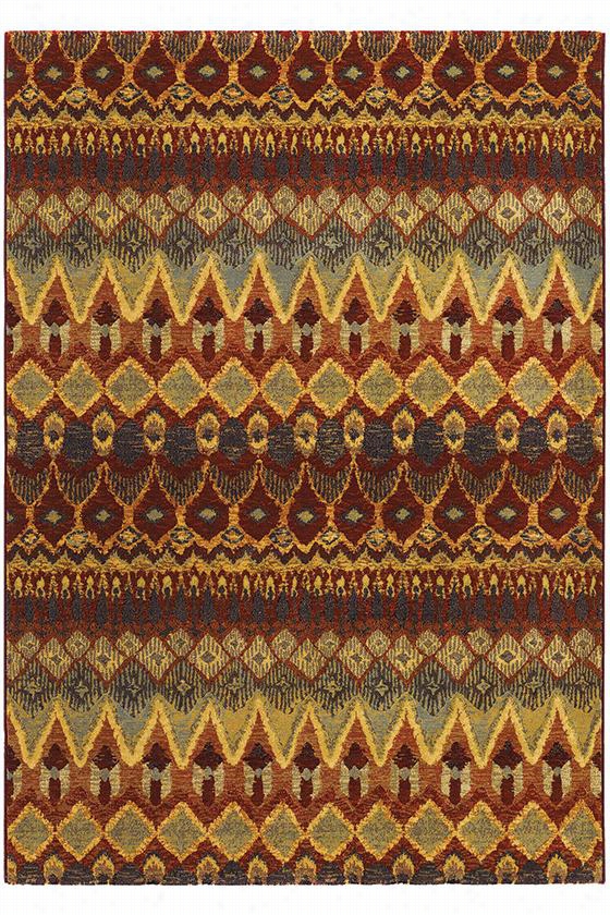 Striking Area Rug - 3'11&quof;"x5'3"", Tan