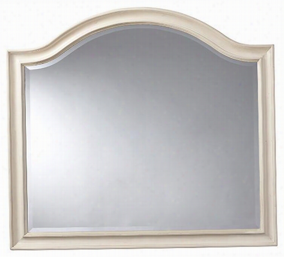 Carmel Mirror - 40.75""hx45.5""wx1.5&qut;"d, White