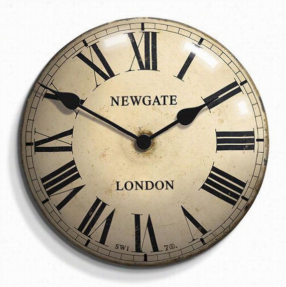 Chelsea Clock - 19.75""diameter, Iwory