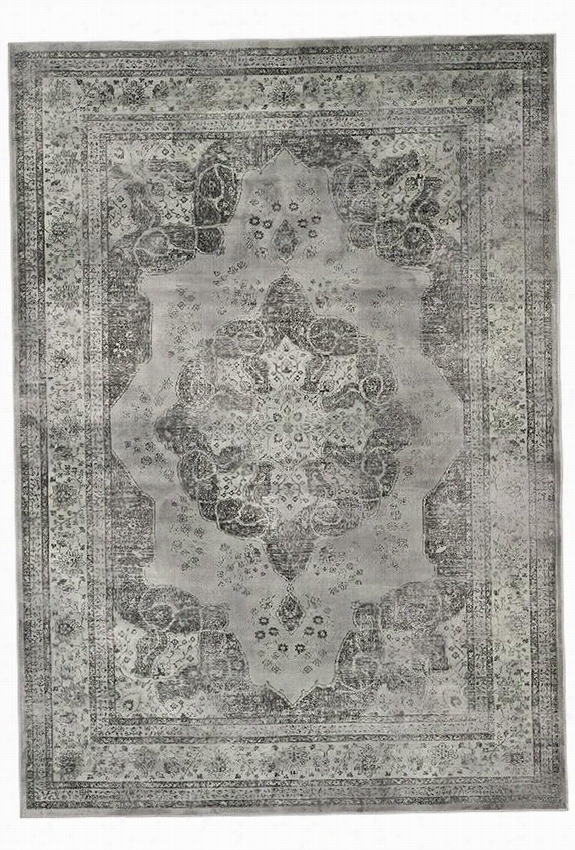 Cor Delia Area Rug - 8'10""x12'2"", Hoary