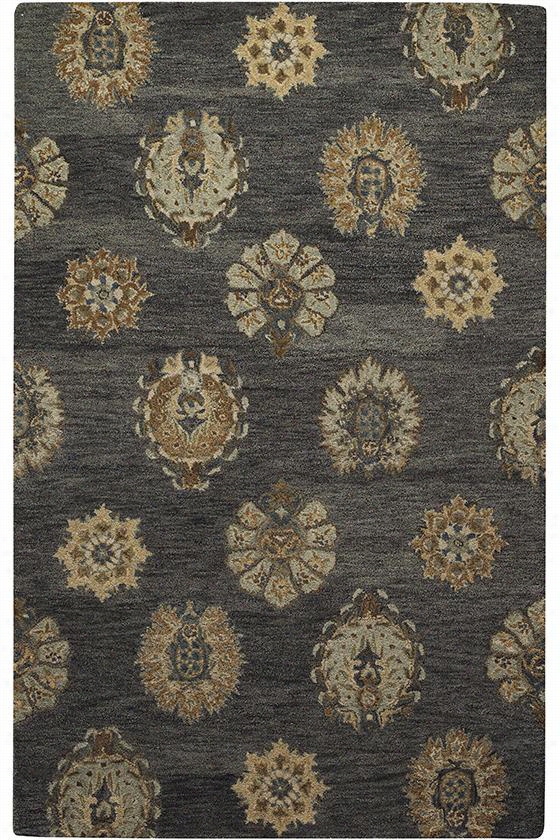 Elegant Rug - 2'3""x10'runner, Gray