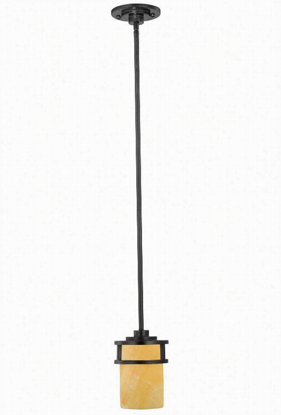 Evan 59""h Mini Pendant - 1-light/59"&;quuot;h, Gold Bronze