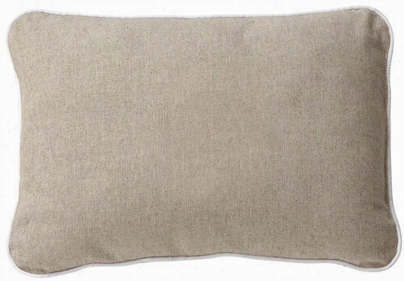 Finn Baby Pillow - 12""hx16""wx3quot;"d, Beige