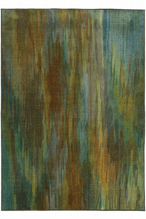 Fir Area Rug - 9'8""x12'10&quut&;quott;, Green