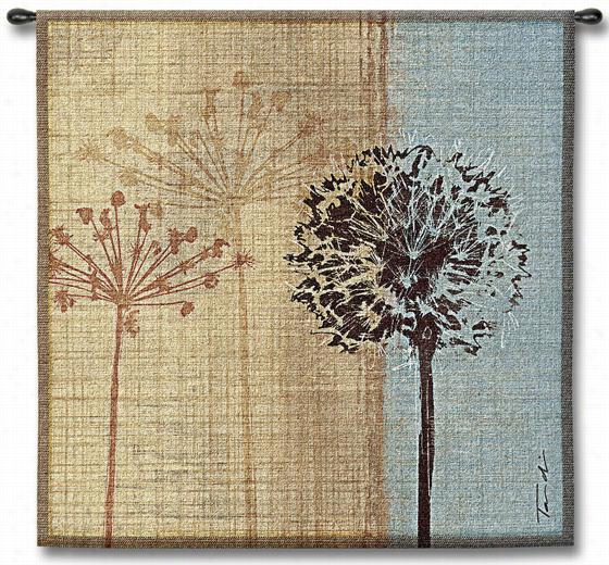 In The Breeze Tapestry - 35""hx35""w, Multi