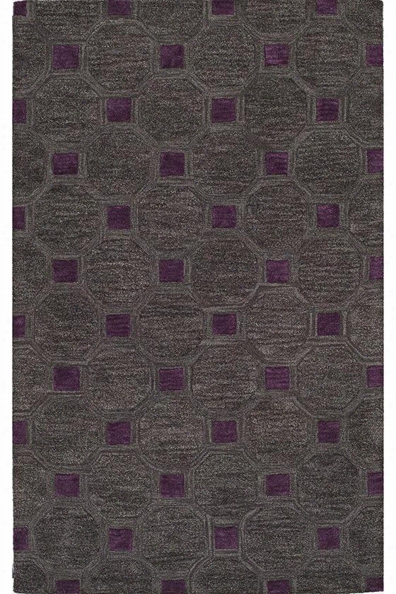 Jax Area Rug - 3'66""x5'6"&qot;, Charcoal Gray