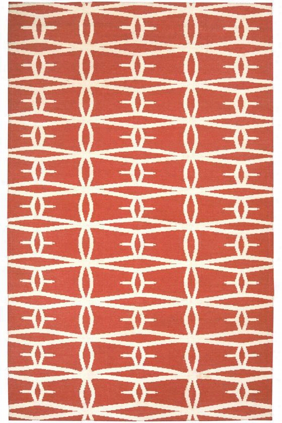 Kerbyy Area Rug - 2'6""x8', Poppy Red