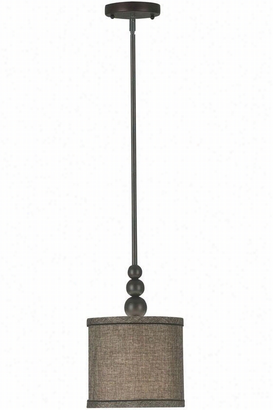 Luellem Ini Pendant - 1-light, Oil  Rubbed Bronze