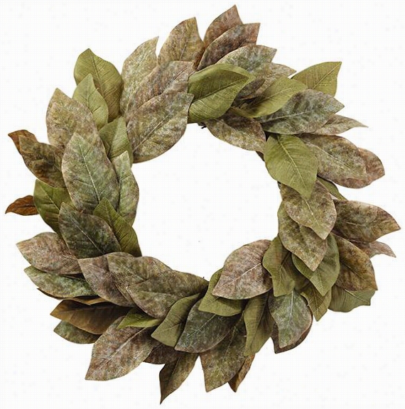 Magnolia Wretah - 24""wreath, Green