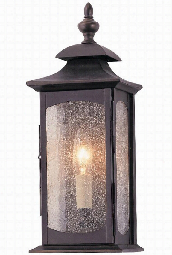 Market Squae 1-light All-weather Outdoor Patio Sconce - 14""hx5.5&quo;t"wx4.25""d, Oil Rubbed Bron