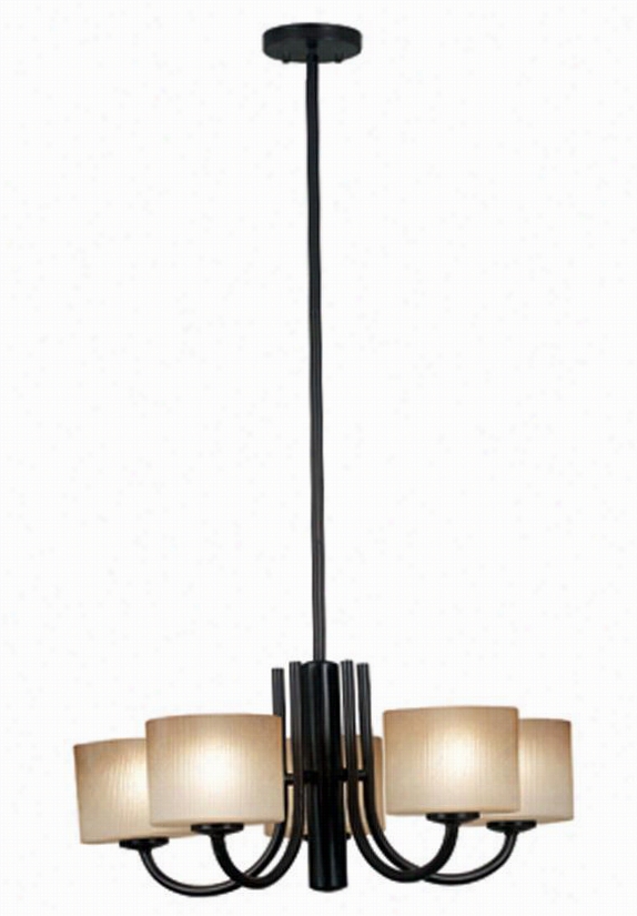 Mtarielle 5-light Convertible Chandelier - Five-lihgt, Copper Bronze